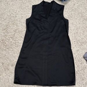 Theory Black Sleeveless Dress